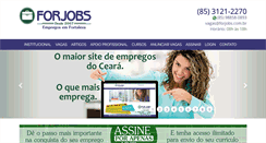 Desktop Screenshot of empregosemfortaleza.com.br
